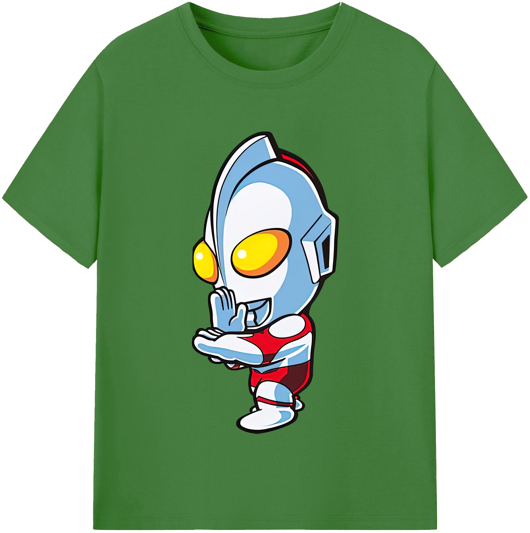 （画像用） ウルトラマン Ultraman レディースカジュアルプリントTシャツ（綿100％）